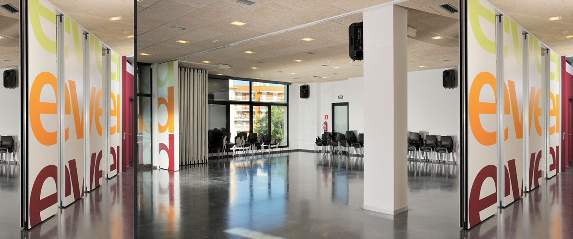 Pannelli acustici per palestre e attività commerciali